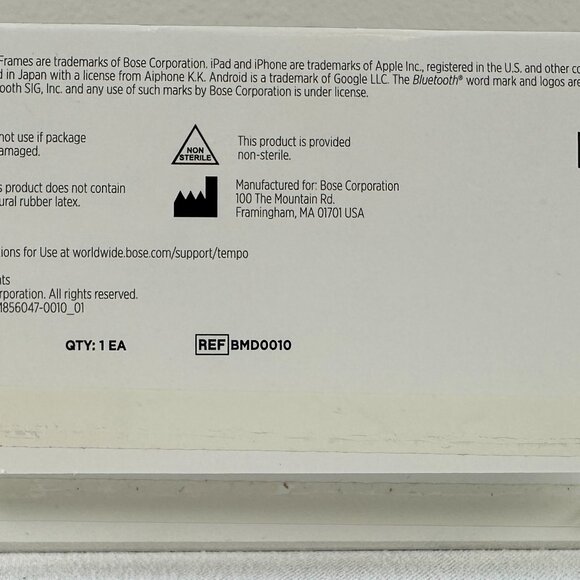 Bose Frames Tempo Smart Sport Polarized Sunglasses Glasses w/ Open Ear Audio - Picture 6 of 16